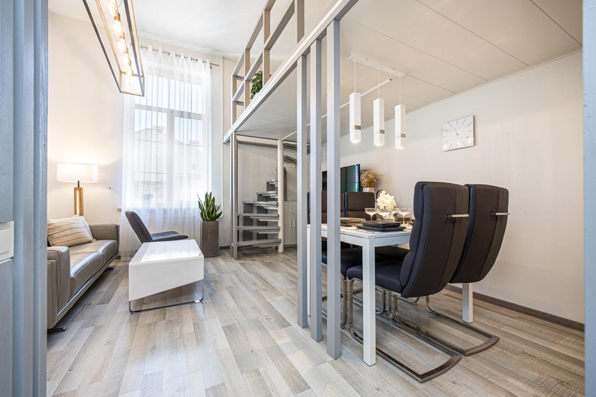 Loft Apartment In Klaipeda Oldtown Kültér fotó