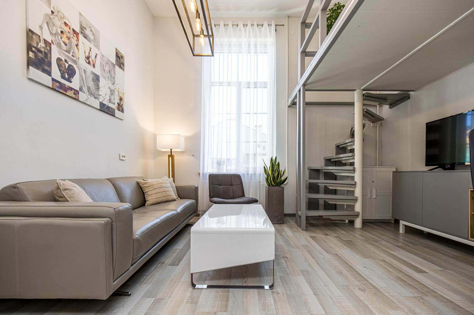 Loft Apartment In Klaipeda Oldtown Kültér fotó
